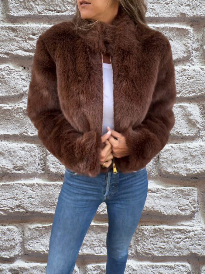 Aurelia™ | Exclusive coat - Jas - Brown / S