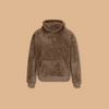 Cleo™ | Comfortable hoodie - Brown / S