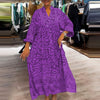 Azzon | Comfortable Women's Dress with Modern Print