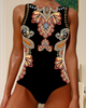 Jazz | Paisley Sleeveless One-Piece Swimsuit