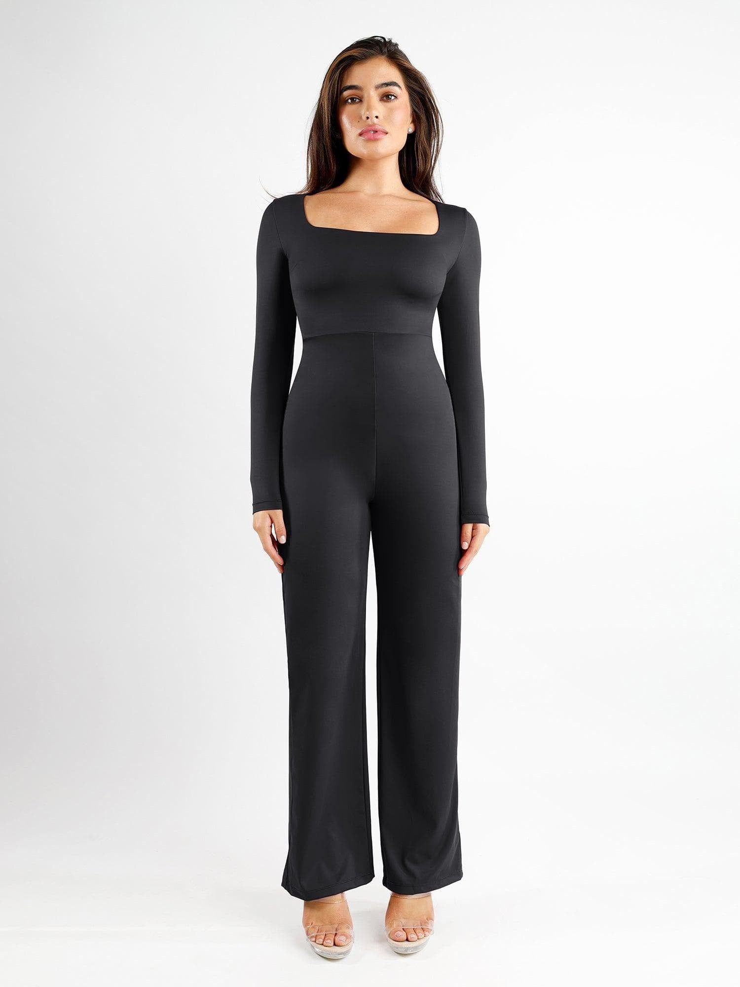 Chloe™ | Effortless elegance jumpsuit - Black / S