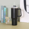 ThermoGenuss 1.2L | Keep your drinks hot and cold for extra long! - Water Bottle - Black