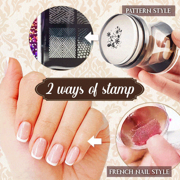 PräziStamp™ | Nail Art Jelly Stamp | FEDERAL DISCOUNT TODAY! - Default Title