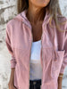 Lara | Comfort hooded jacket - Blue / S