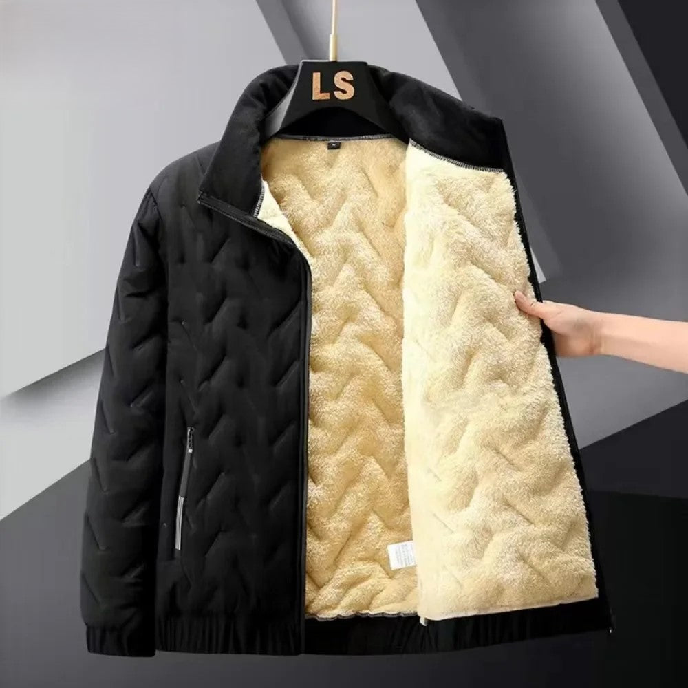 Alfredo | Modern puffer jacket - Grey / XS