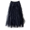 Camille | Elasticated A-line skirt