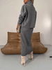 Serena™ - Autumn knitwear set for women - Jurken - Cream / S