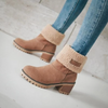 Celeste™ - Comfortable winter boots - Brown / 35