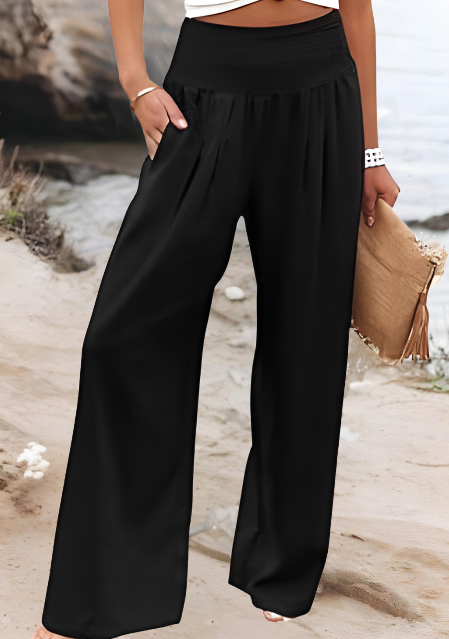 Zoey | Casual Beach Pants with Wide Leg