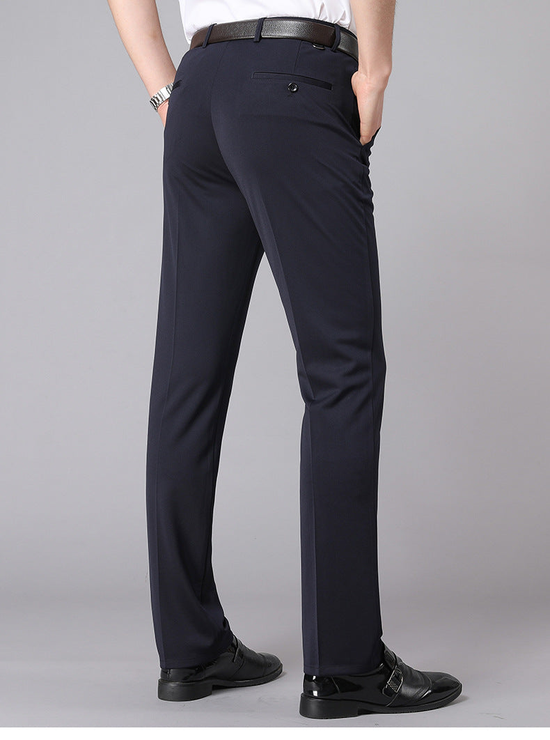 Paul | Men's stretch trousers - Black / 29W