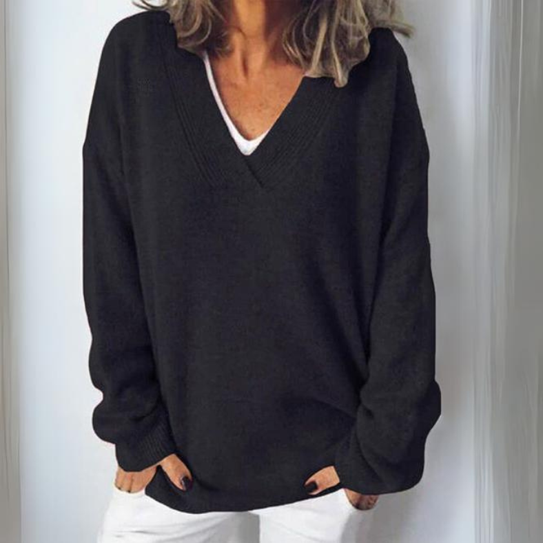 Pamela™ | Knitted jumper - Black (almost sold out) / S