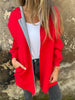 Anne™ | women's coat with hood and pockets - Women\'s Tops - Red / S