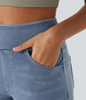 Mel™ | High-Waist Comfort Jeans | SALE! - Grey-blue denim / S