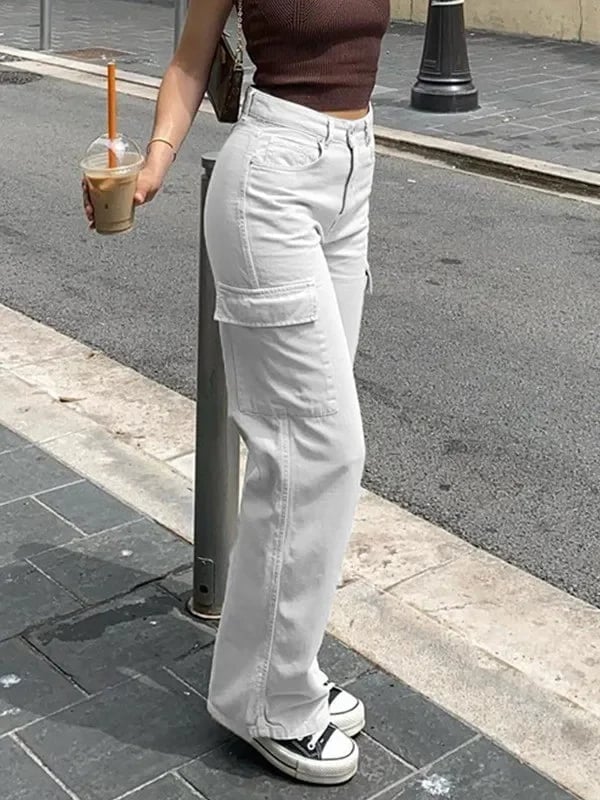 Freya™ | Fashionable cargo trousers