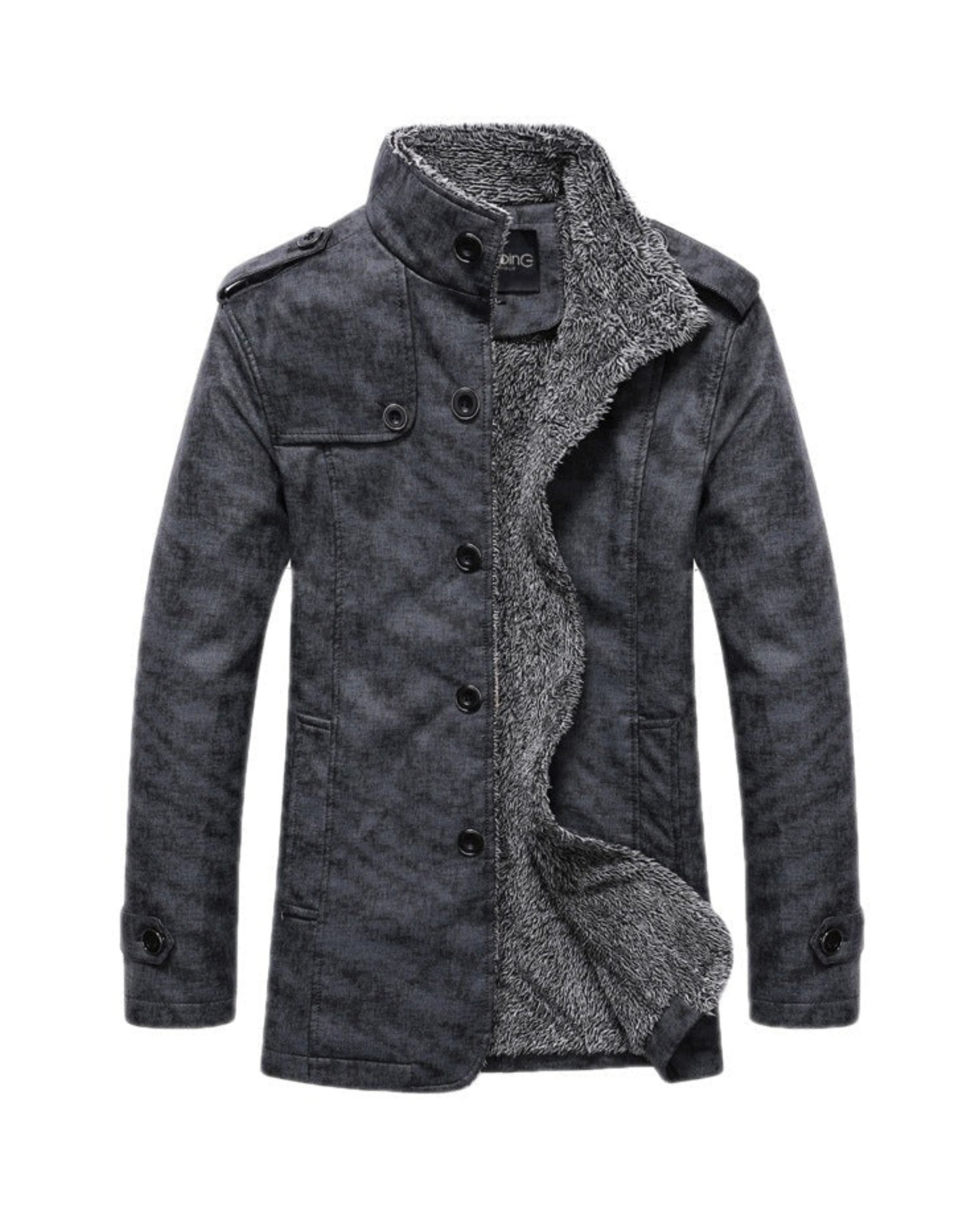 Khazix | Winter jacket for men - clothing - Smoke grey / XS