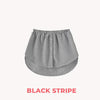 Lana™ | trendy style - black stripes / M