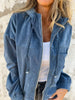 Felice™ | Comfort hooded jacket - Blue / S