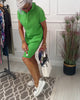 Nyla | Comfortable Short-Sleeved Casual Dress with Hood