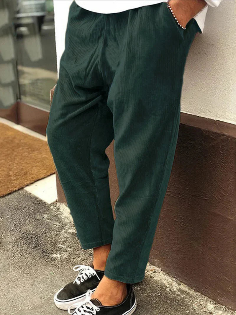 Falko™ - Classic men's trousers - Green / S