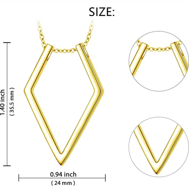 RingSafe Necklace | 50% OFF TODAY! - sieraden - V-shape / silver