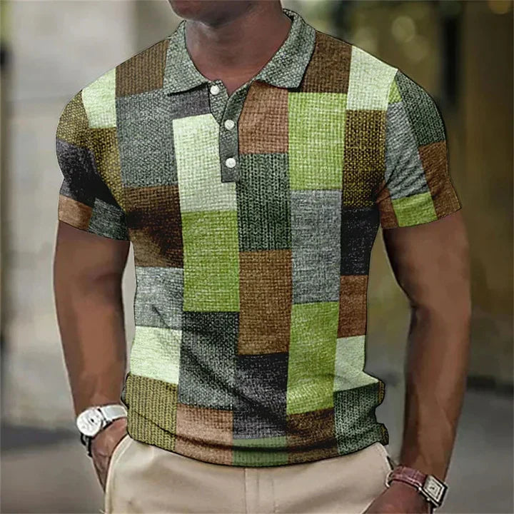 Adalbert | Classic Plaid Polo Shirt