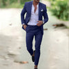 Aristocrato™ - Elegant and luxurious suit - Blue / XS