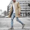 Newman™ - Elegant long woollen feather duster - Beige / XS
