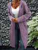 Isabell | Ladies cardigan with pockets - Light purple / S