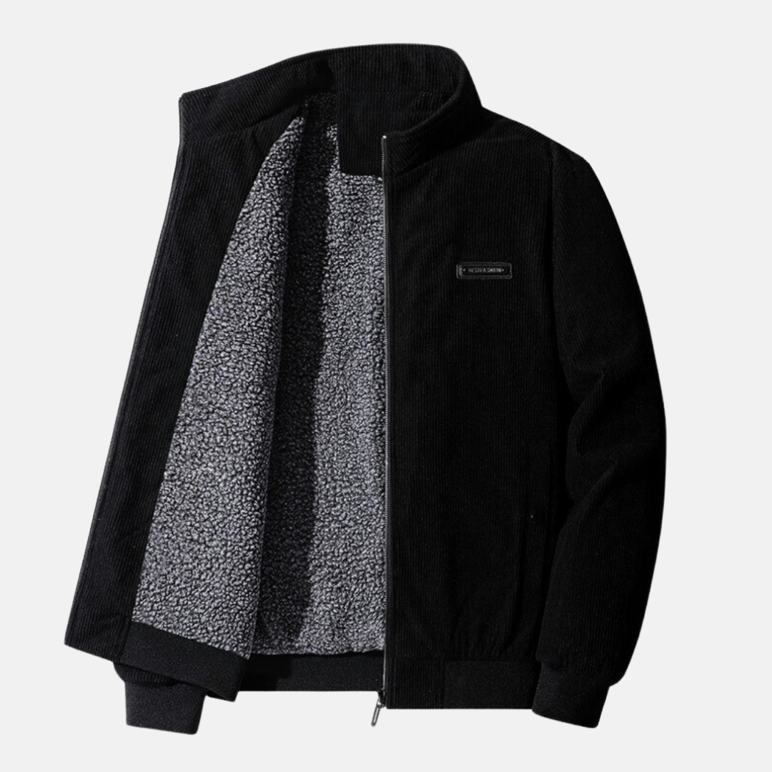 Otto | Retro-Style Jacket - Black / S