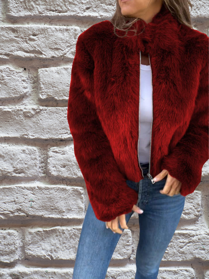 Aurelia™ | Exclusive coat - Jas - Red / S