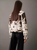 Lianora™ - Patterned leather jacket - S