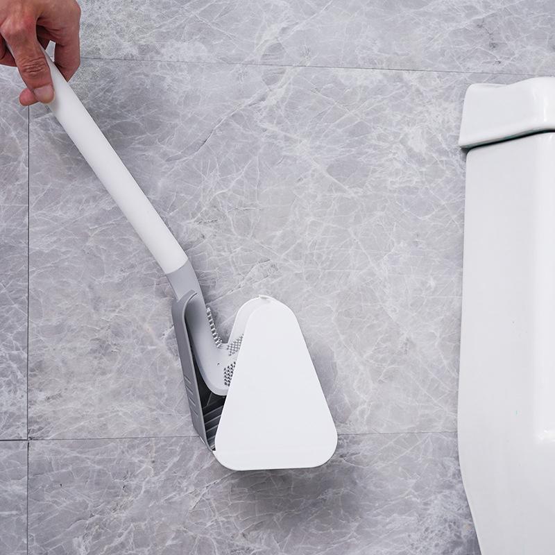 ToilettenMeister™ | The new era of the toilet brush | BUNDLE DISCOUNT TODAY! - with holder / White