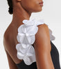Annabelle | One-Shoulder Swimsuit Set with Strapless Wrap Skirt