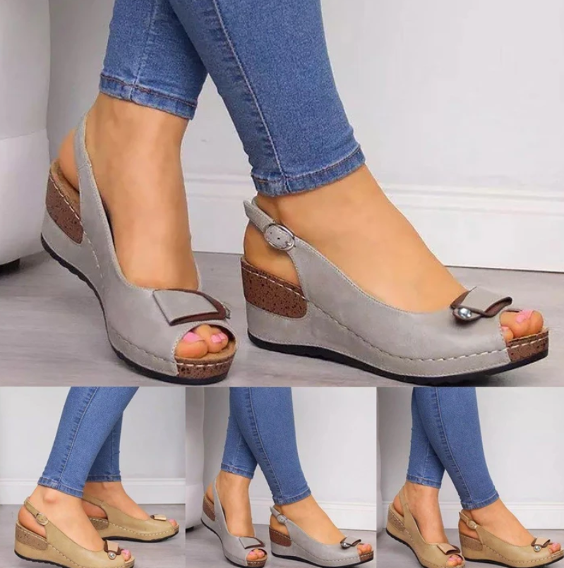 Irma | Orthopedic Wedge Sandals