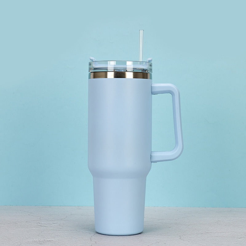 ThermoGenuss 1.2L | Keep your drinks hot and cold for extra long! - Water Bottle - Blue