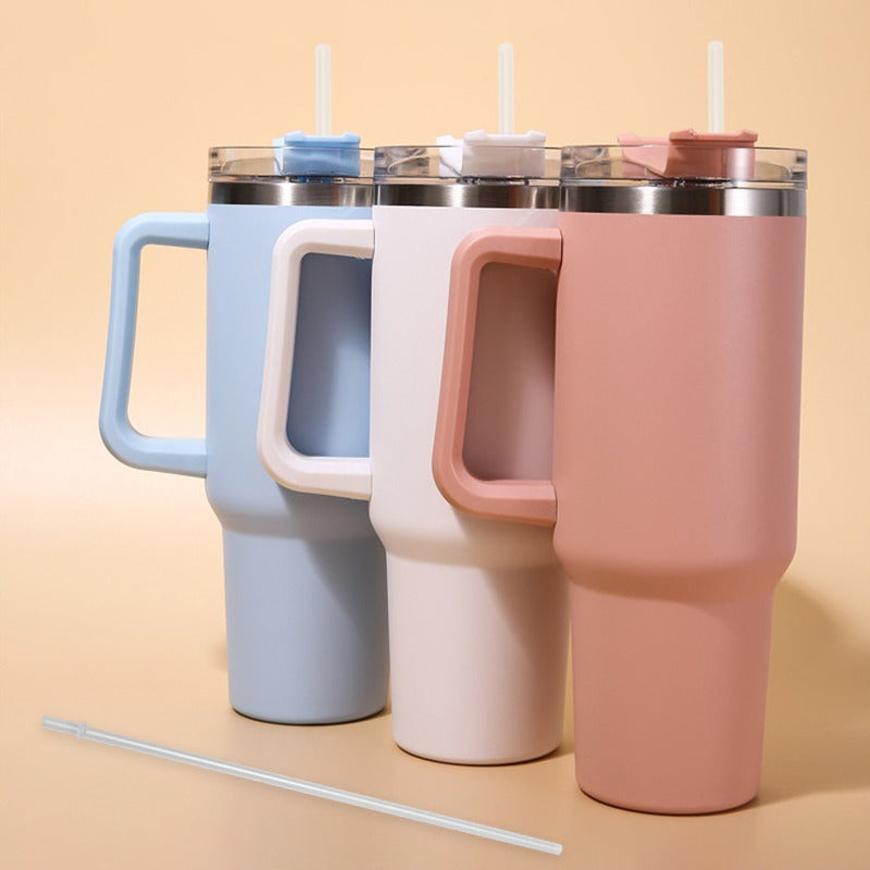 ThermoGenuss 1.2L | Keep your drinks hot and cold for extra long! - Water Bottle - Black
