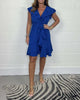 Bhea | Chic Summer Dress with V-Neck and Ruffle Details