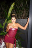 Sylvie | Elegant Strapless Mini Dress for Women