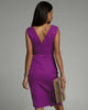Bretta | Chic Dress with V-Neck and Sexy Side Slit