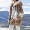 Vivi™ | Fashionable quilted jacket with contrasts - Brown / S