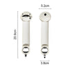 StellGlass™ - Stainless steel adjustable glass opener - White