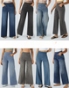 Mel™ | High-Waist Comfort Jeans | SALE! - Grey-blue denim / S