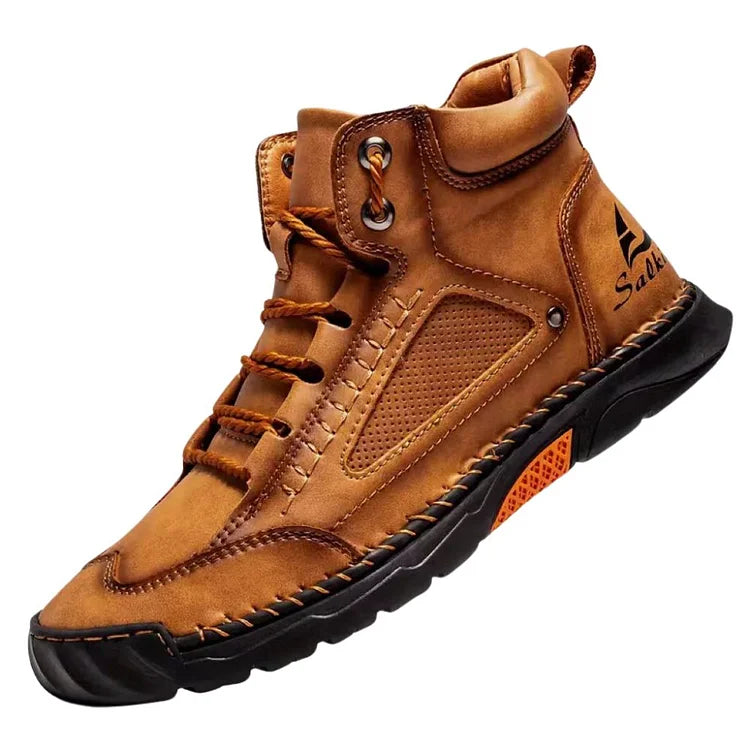 Arven™ | Comfortable Handcrafted Leather Boots for Men