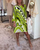 Maicah | Airy midi dress with a timeless pattern