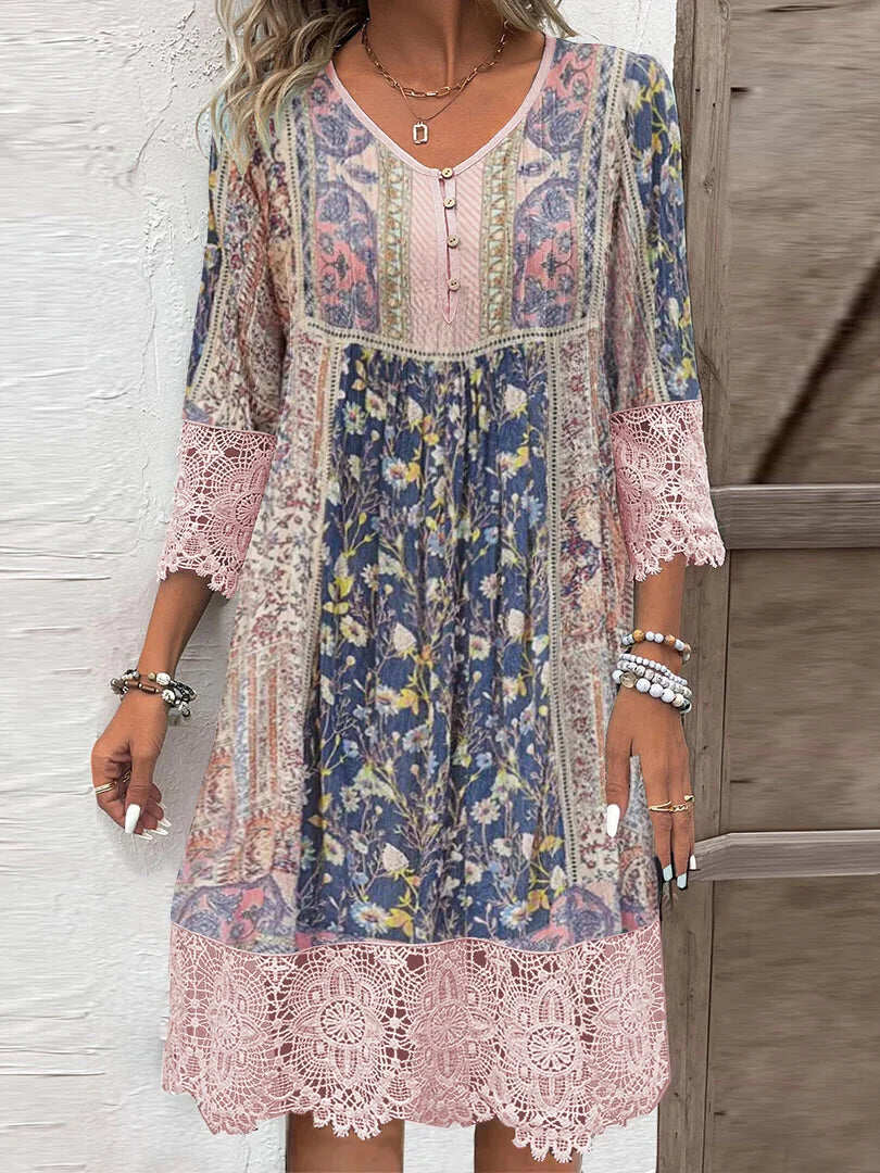 Sheena | Airy Boho Dress with a Feminine Touch