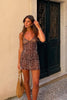 Sabrina | Casual Leopard Print Mini Dress