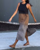 Tayla | Ombre Sleeveless Midi Dress
