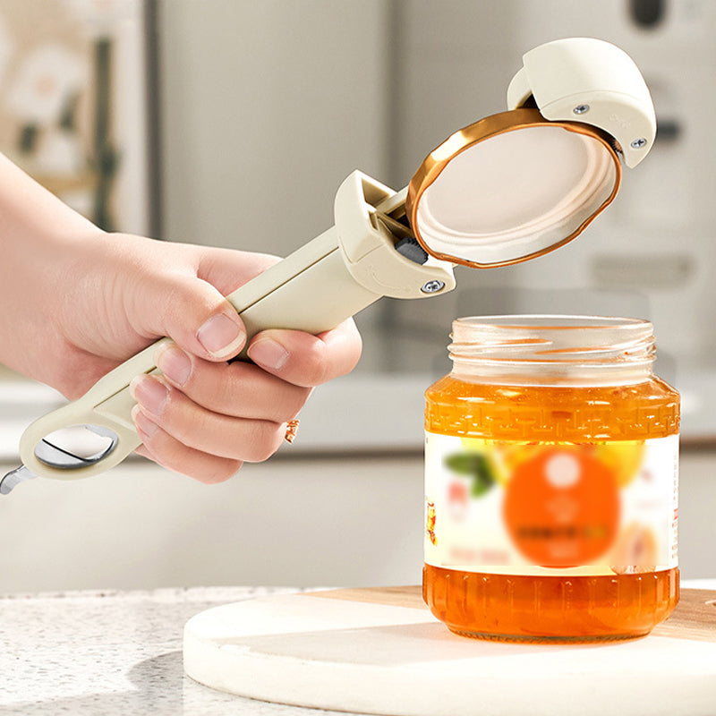 StellGlass™ - Stainless steel adjustable glass opener - White