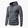 Walter| Quilted hoodie - Dark grey / S