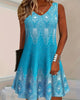 Alexandra | Feminine V-Neck Dress with Floral Print